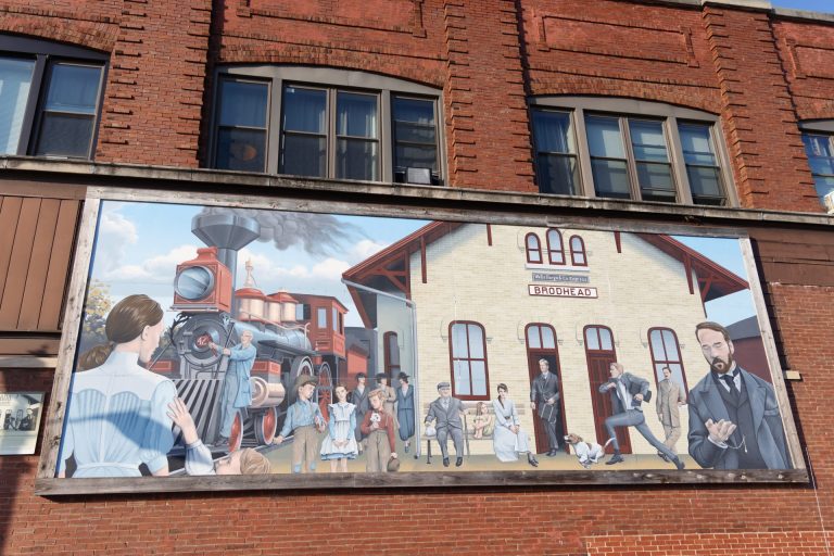 Mural on Building in Brodhead